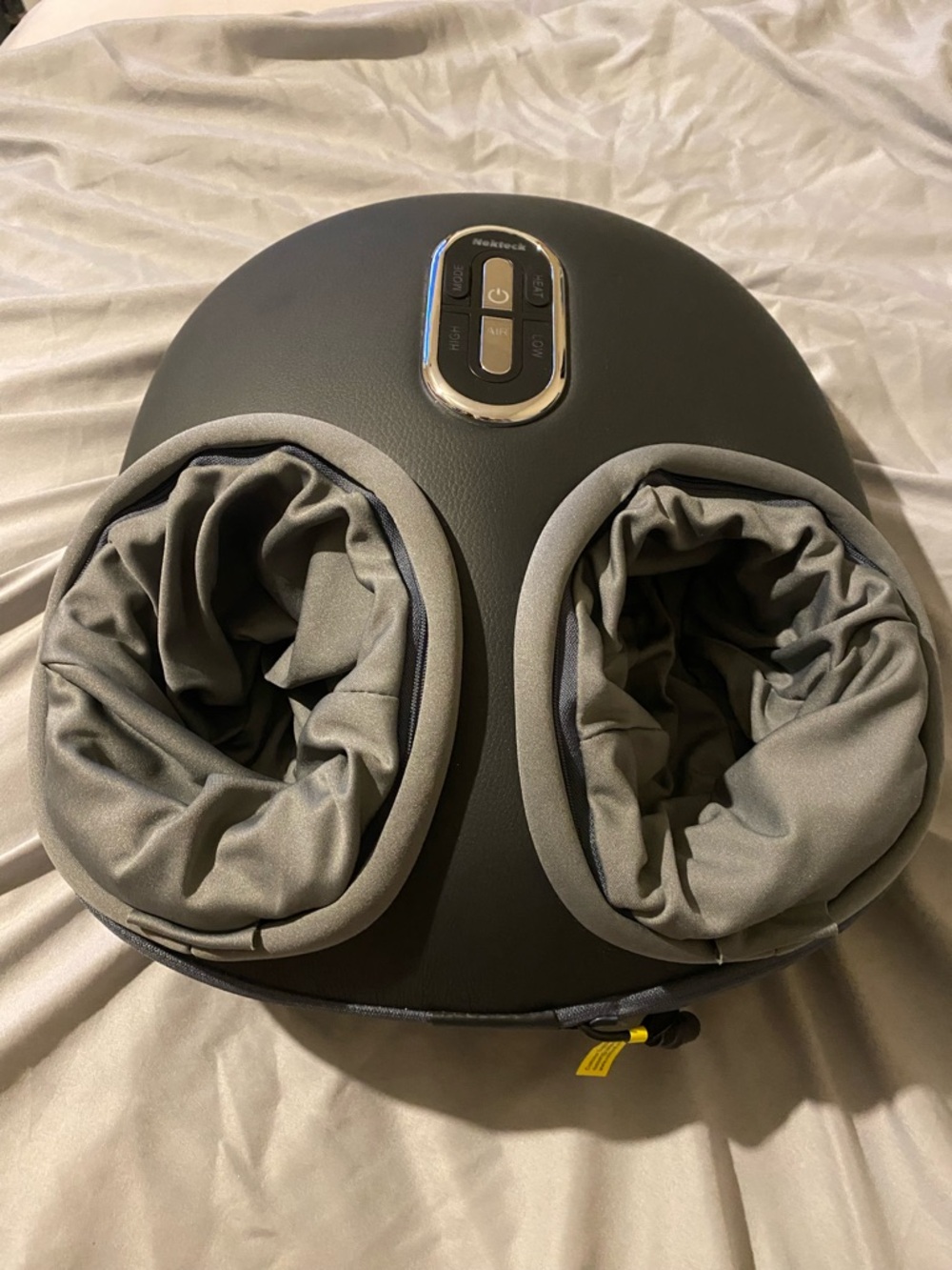 Heated Foot Massager in Dark Gray